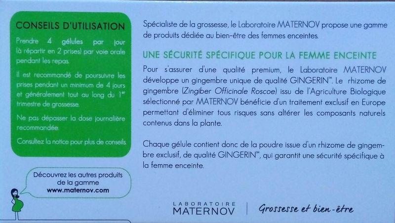 Maternov Grossesse Nausee